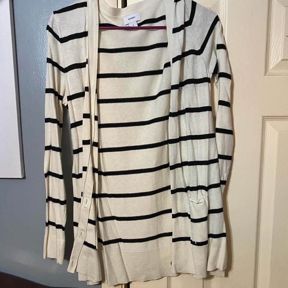 Striped Old Navy Cardigan